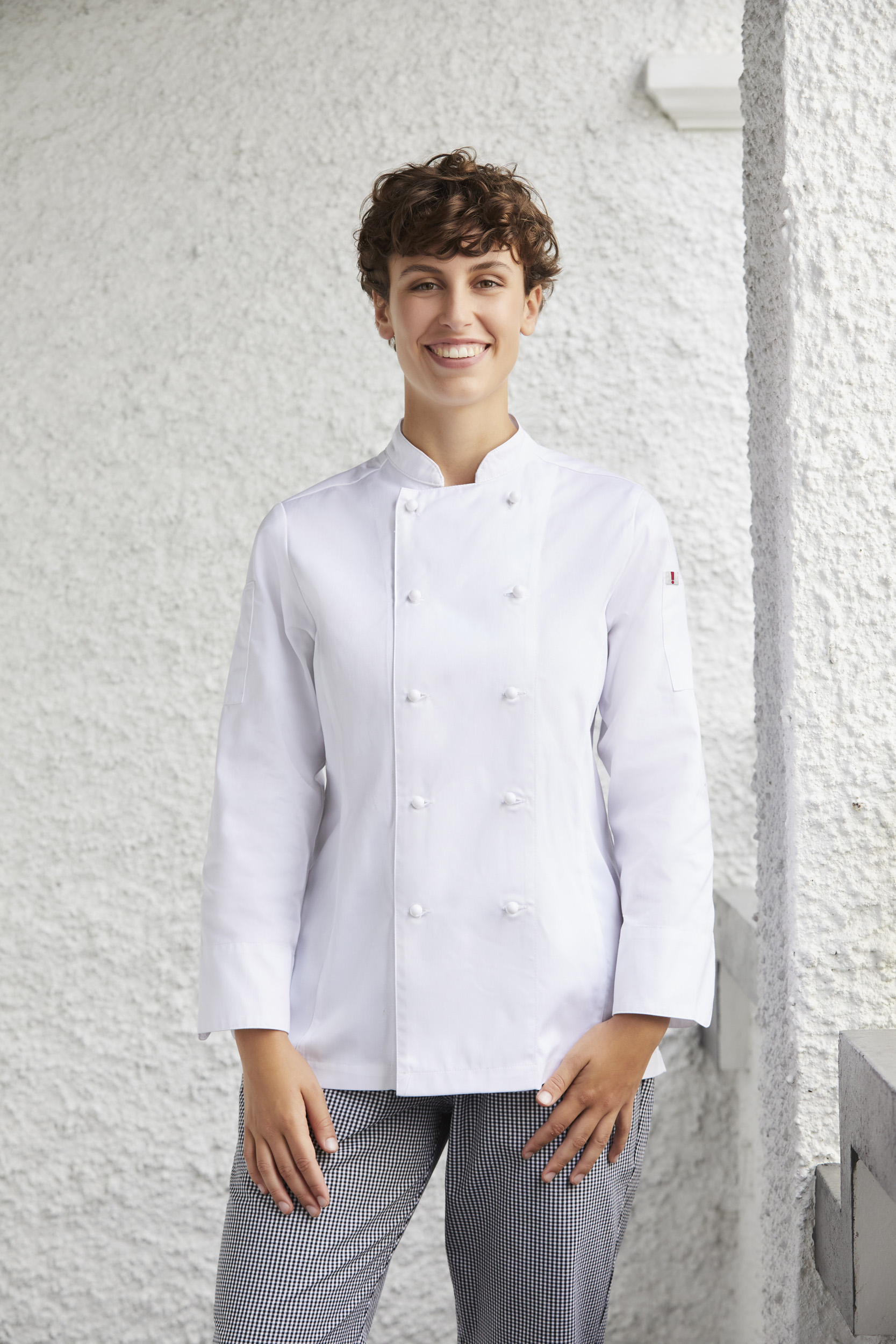 Chef's Pant Dash Women White/Black