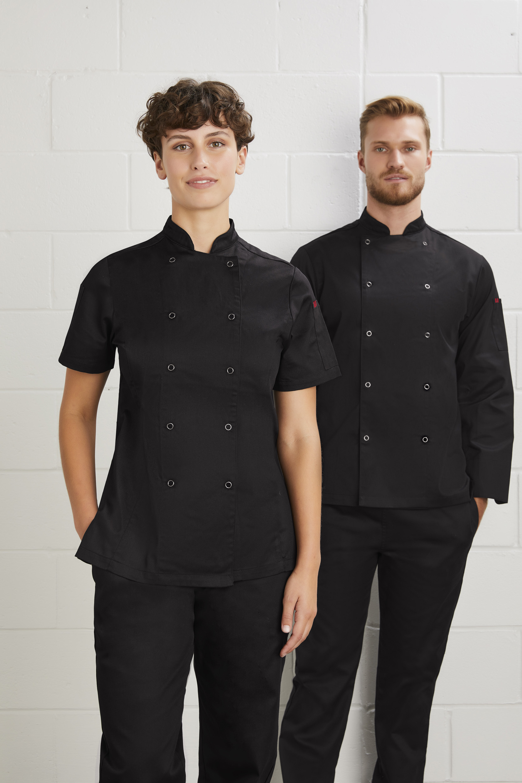 Chef's Jacket Zest Women S/S Black