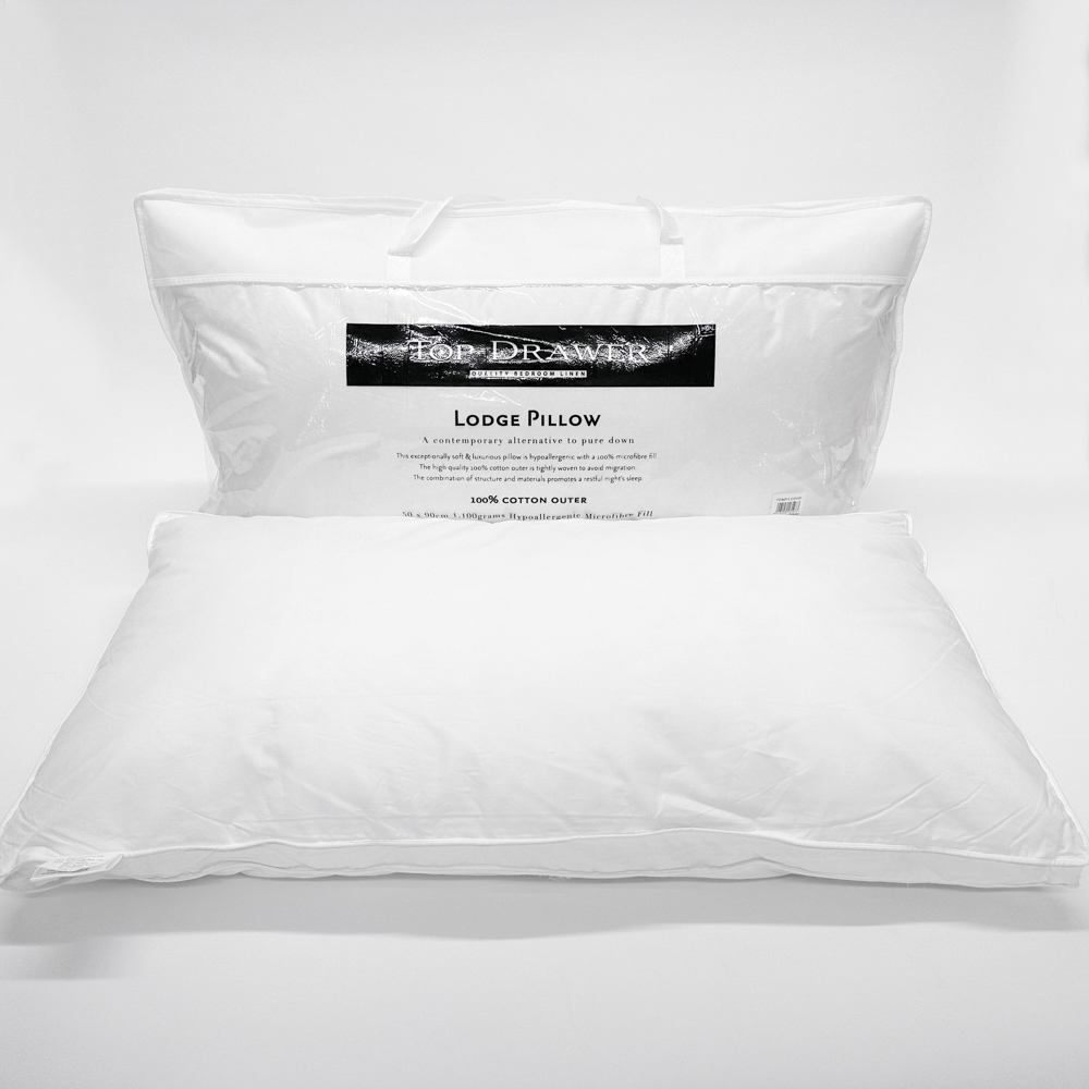 Pillow Lodge Microfibre 1100gms 50x90cm