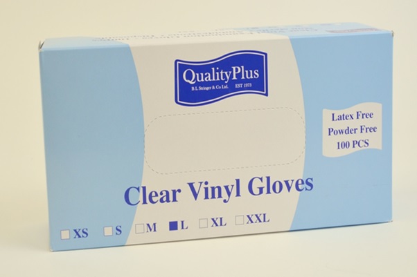 Gloves Vinyl- Clear