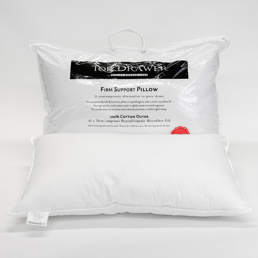 Pillow Firm Microfibre 1000gms 45x70cm