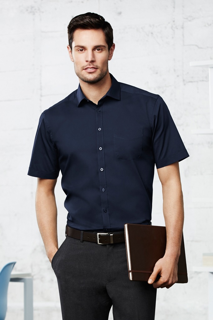 Shirt Monaco SS Mens Black